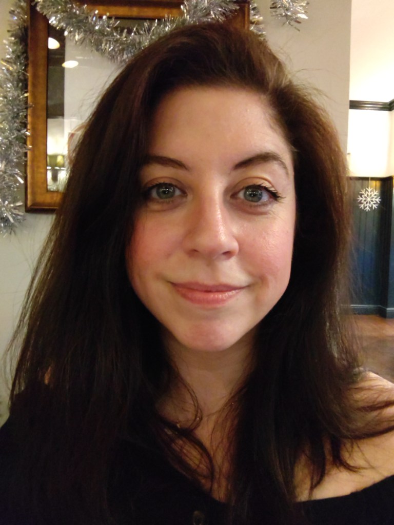 Justine selfie, smiling woman